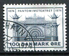 Danmark Afa 565 Stemplet