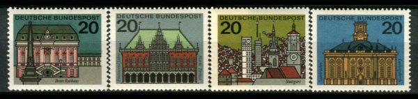 Tyskland Afa 1431 - 34 Postfrisk