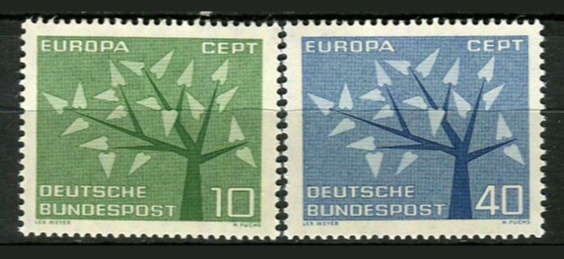 Tyskland Afa 1347 - 48 Postfrisk