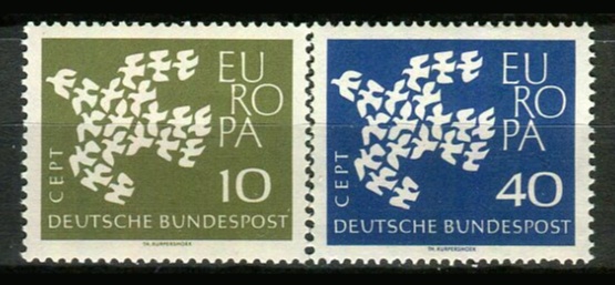 Tyskland Afa 1331 - 32 Postfrisk