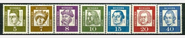 Tyskland Afa 1311A - 19A Postfrisk