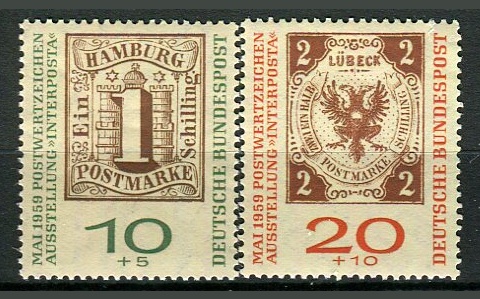 Tyskland Afa 1267 - 68 Postfrisk