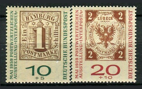 Tyskland Afa 1269 - 70 Postfrisk