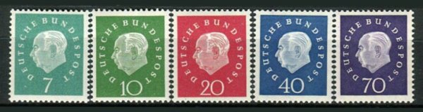 Tyskland Afa 1271 - 75 Postfrisk