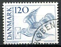 Danmark Afa 579 Stemplet