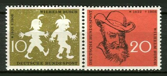 Tyskland Afa 1244 - 45 Ustemplet