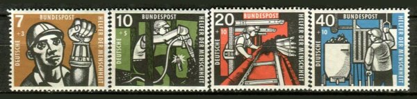 Tyskland Afa 1233 - 36 Postfrisk