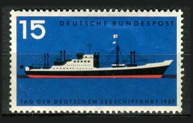 Tyskland Afa 1224 Ustemplet