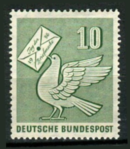 Tyskland Afa 1210 Ustemplet
