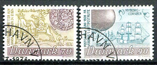 Danmark Afa 580 - 81 Stemplet