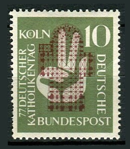 Tyskland Afa 1202 Ustemplet