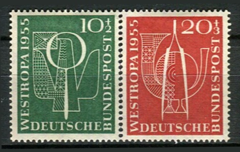 Tyskland Afa 1180 - 81 Ustemplet