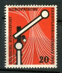 Tyskland Afa 1182 Ustemplet
