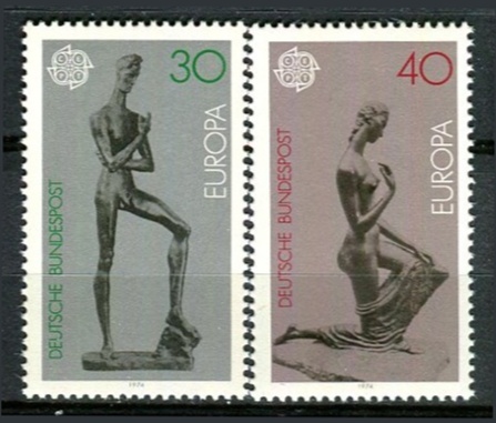 Tyskland Afa 1761 - 62 Postfrisk