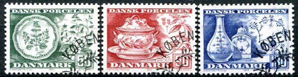 Danmark Afa 588 - 90 Stemplet