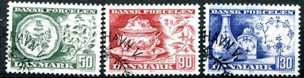 Danmark Afa 588 - 90 Stemplet
