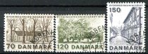 Danmark Afa 591 - 93 Stemplet
