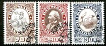 Danmark Afa 594 - 96 Stemplet