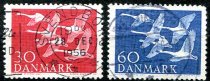 Danmark Afa 367 - 68 Stemplet