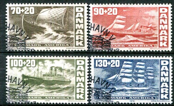 Danmark Afa 607 - 10 Stemplet