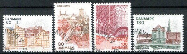 Danmark Afa 613 - 16 Stemplet