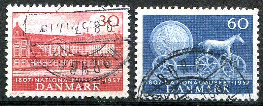 Danmark Afa 370 - 71 Stemplet
