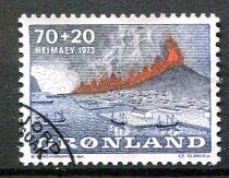 Grønland Afa 86 Stemplet