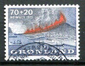 Grønland Afa 86 Stemplet