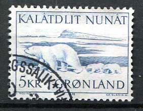 Grønland Afa 96 Stemplet