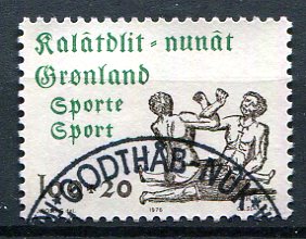 Grønland Afa 97 Stemplet