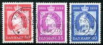 Danmark Afa 374 - 76 Stemplet