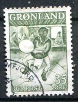 Grønland Afa 46 Stemplet