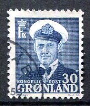 Grønland Afa 36 Stemplet