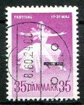 Danmark Afa 377 Stemplet