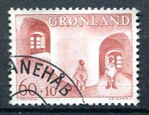 Grønland Afa 70 Stemplet