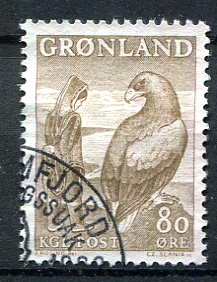 Grønland Afa 73 Stemplet