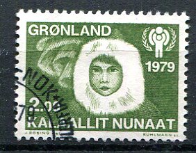 Grønland Afa 118 Stemplet