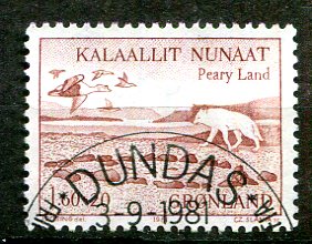Grønland Afa 130 Stemplet