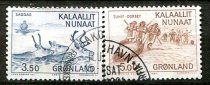 Grønland Afa 131 - 32 Stemplet
