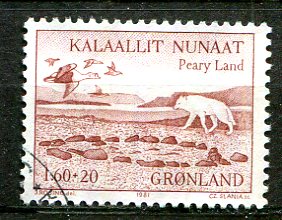 Grønland Afa 130 Stemplet