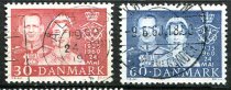 Danmark Afa 384 - 85 Stemplet