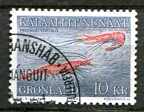 Grønland Afa 133 Stemplet