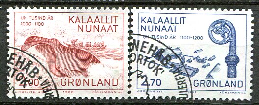 Grønland Afa 138 - 39 Stemplet