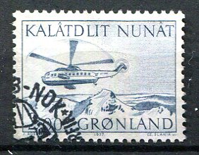 Grønland Afa 100 Stemplet