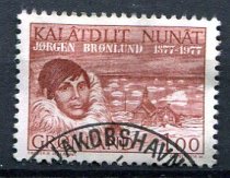 Grønland Afa 104 Stemplet