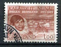 Grønland Afa 104 Stemplet