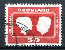 Grønland Afa 67 Stemplet