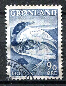 Grønland Afa 68 Stemplet