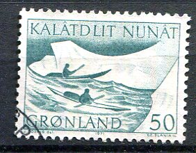 Grønland Afa 79 Stemplet
