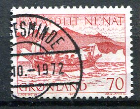 Grønland Afa 82 Stemplet